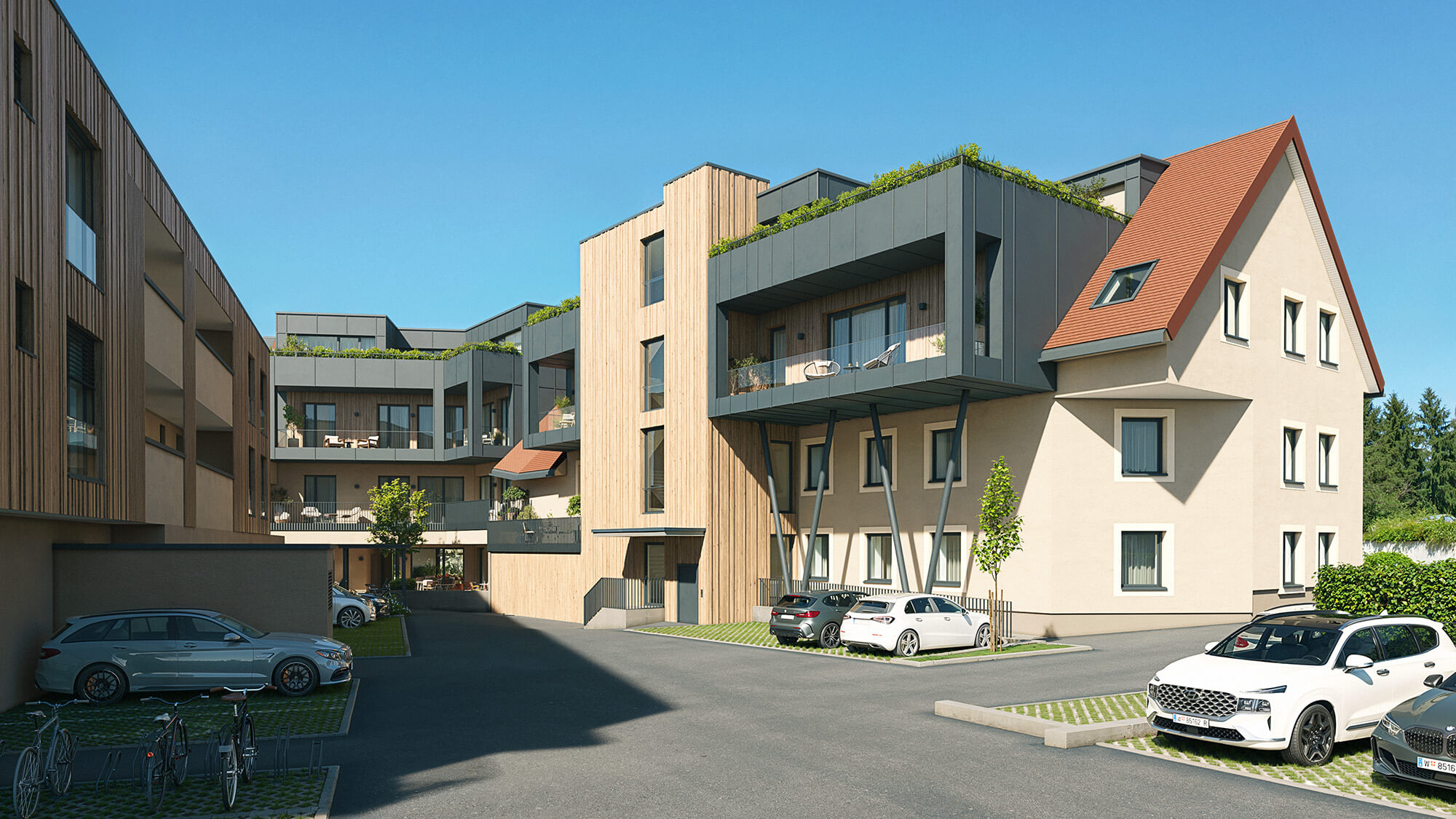 Büro- und Wohlfühlzentrum St. Stefan ob Stainz — Visualisierung